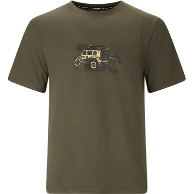 Whistler Tulon M S-S T-Shirt – Schwarz Dunkelblau