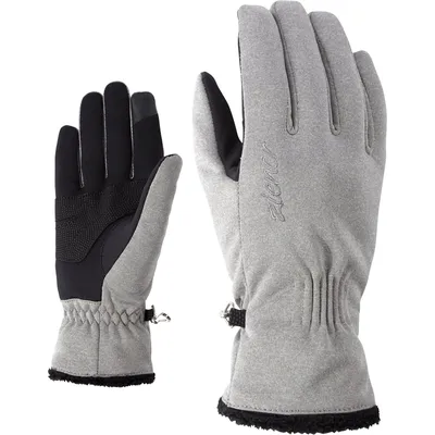 Ziener IBRANA-Z TOUCH glove lady – Grau meliert