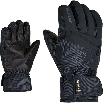Ziener LEIF-Z GTX glove junior unisex – BLACK.GRAY INK CAMO