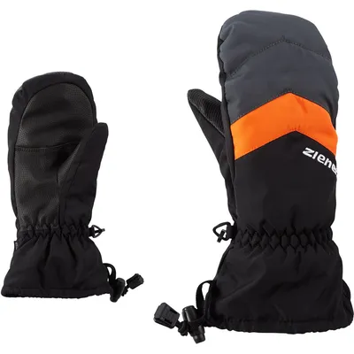 Ziener LETTERO AS(R) MITTEN glove junior – Schwarz Graphit