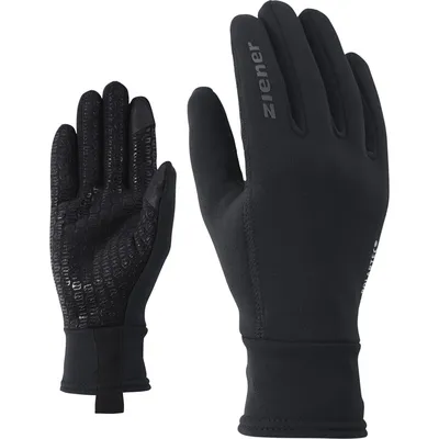 Ziener IDIWOOL TOUCH glove multisport – black