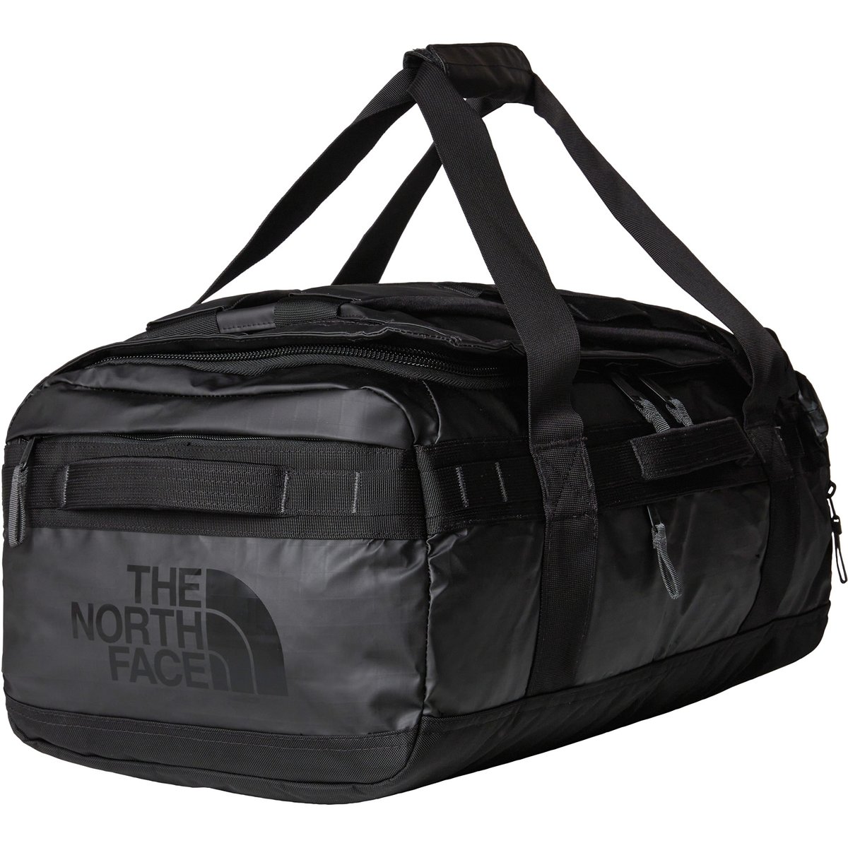 The North Face BASE CAMP VOYAGER DUFFEL 42L – TNF BLACK/ASPHALT GRE