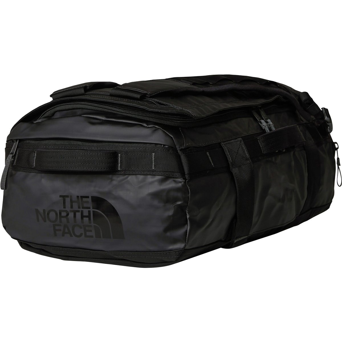 The North Face BASE CAMP VOYAGER DUFFEL 32L – TNF BLACK/ASPHALT GRE