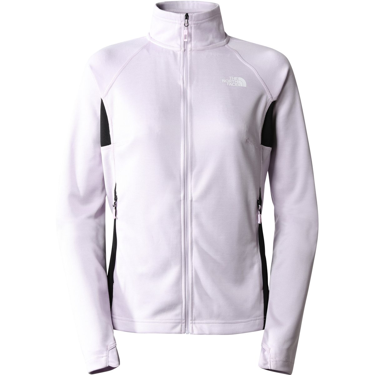 The North Face W AO MIDLAYER FZ - EU – Lavender Fog White Heather-TNF Black Heather