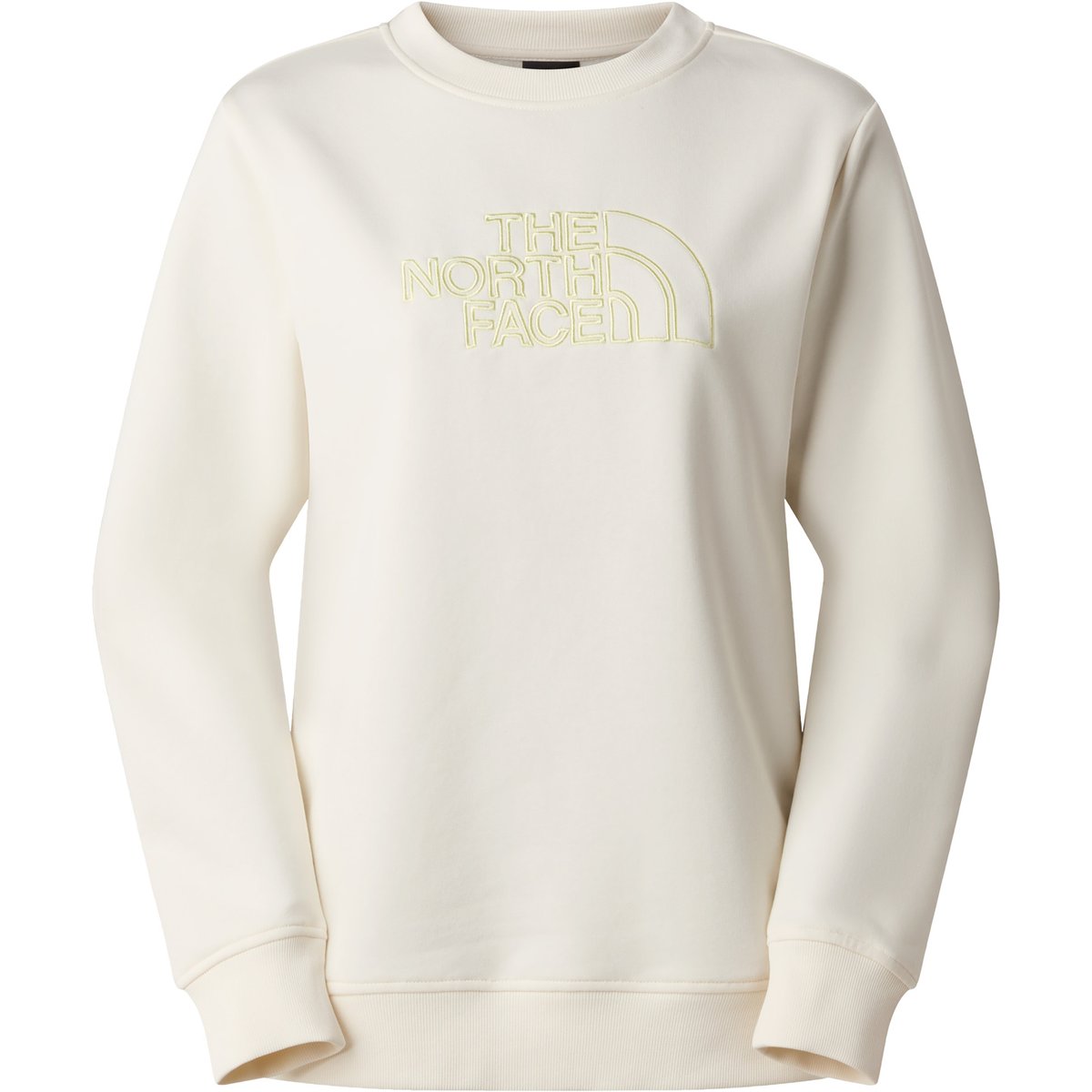The North Face W DREW PEAK LIGHT REGULAR CREW – White Dune/Lemon Mist