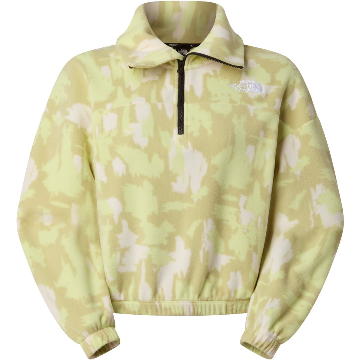 The North Face W MOUNTAIN ATHLETICS FLEECE 1/ – Lemon Mist Painted Moun