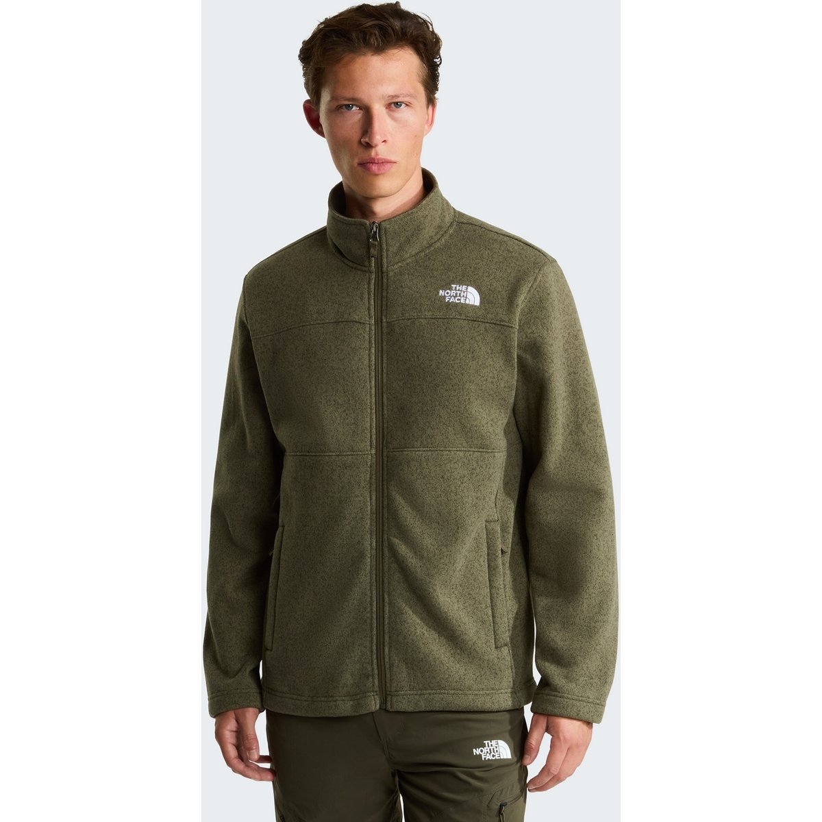 The North Face M GORDON LYONS F/Z JACKET – NEW TAUPE GREEN HEATH