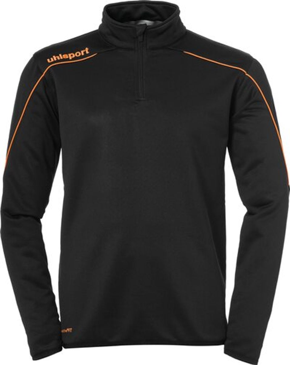 Uhlsport Stream 22 1/4 ZIP TOP – schwarz/fluo orange