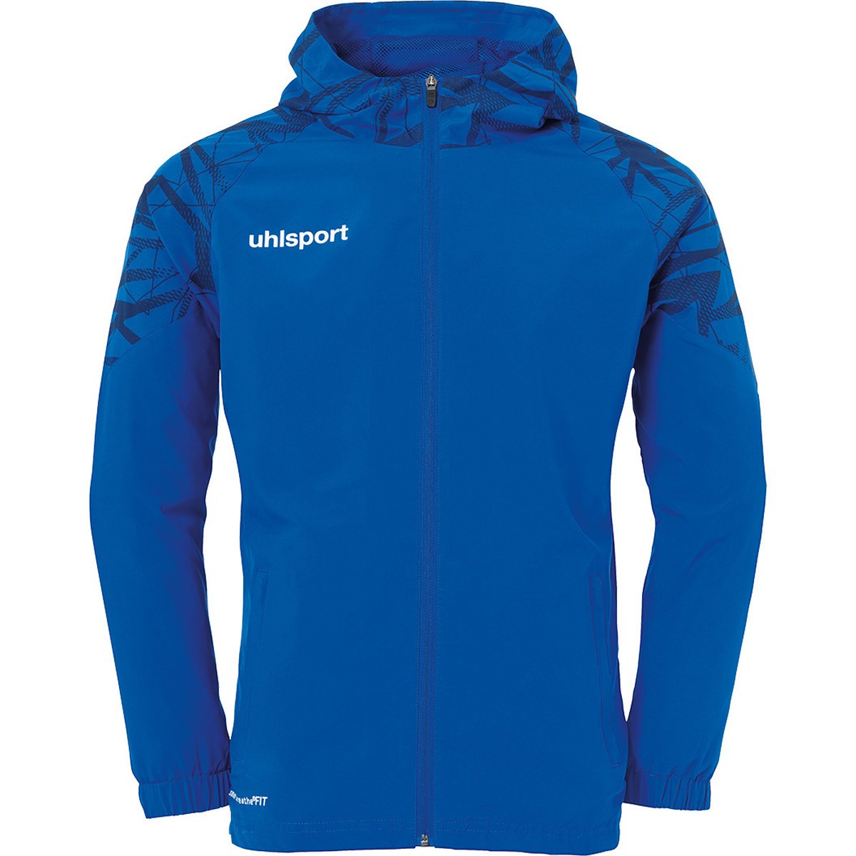 Uhlsport GOAL 25 EVO WOVEN HOOD JACKET – azurblau/marine