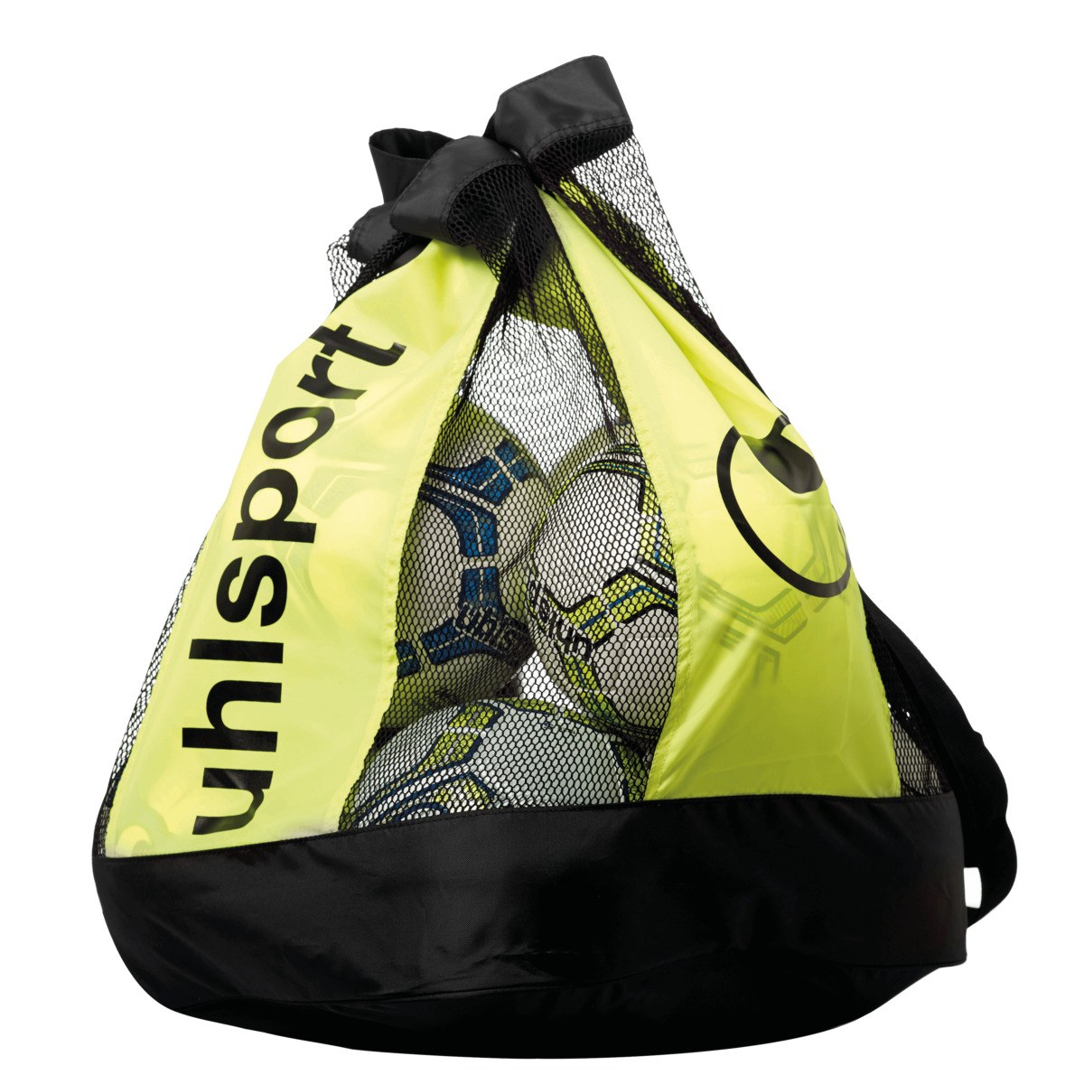 Uhlsport BALLBAG (16 BALLS) – schwarz/fluo gelb