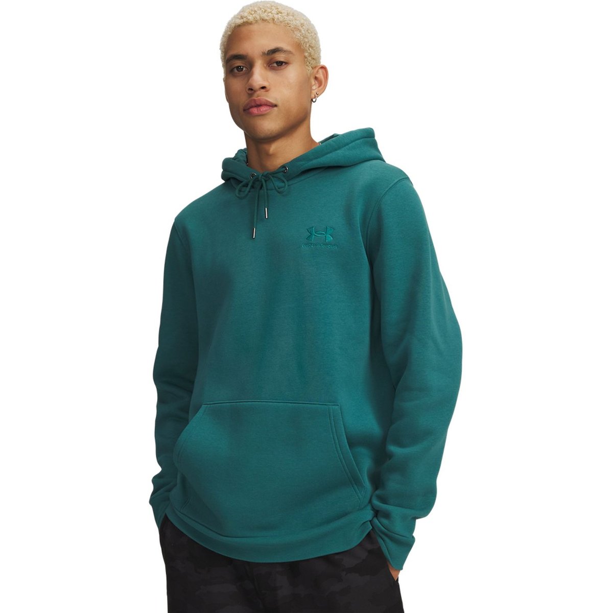 Under Armour UA ICON FLEECE HOODIE – RACK GREEN