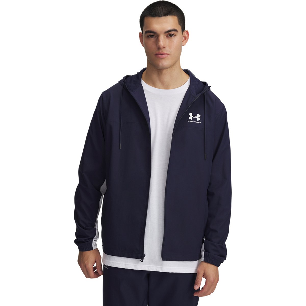 Under Armour UA RIVAL WVN WINDBREAKER-BLU – MIDNIGHT NAVY