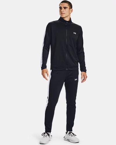 Under Armour UA RIVAL KNIT TRACK SUIT – BLACK