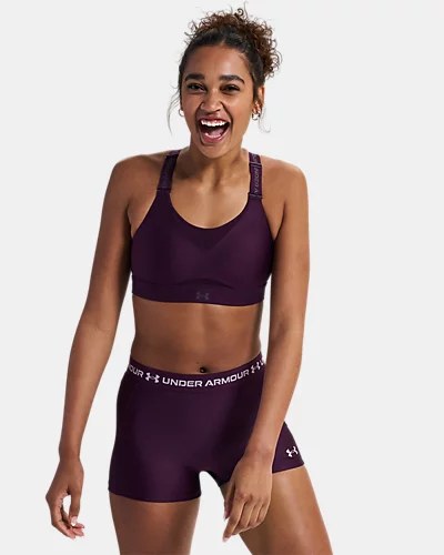 Under Armour UA INFINITY HIGH 2.0 BRA – PURPLE ECHO