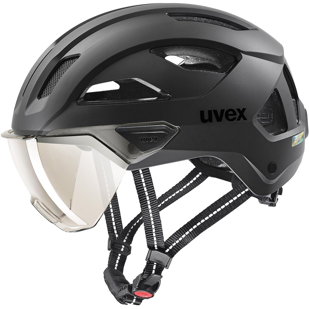 uvex stride visor – BLACK MATT