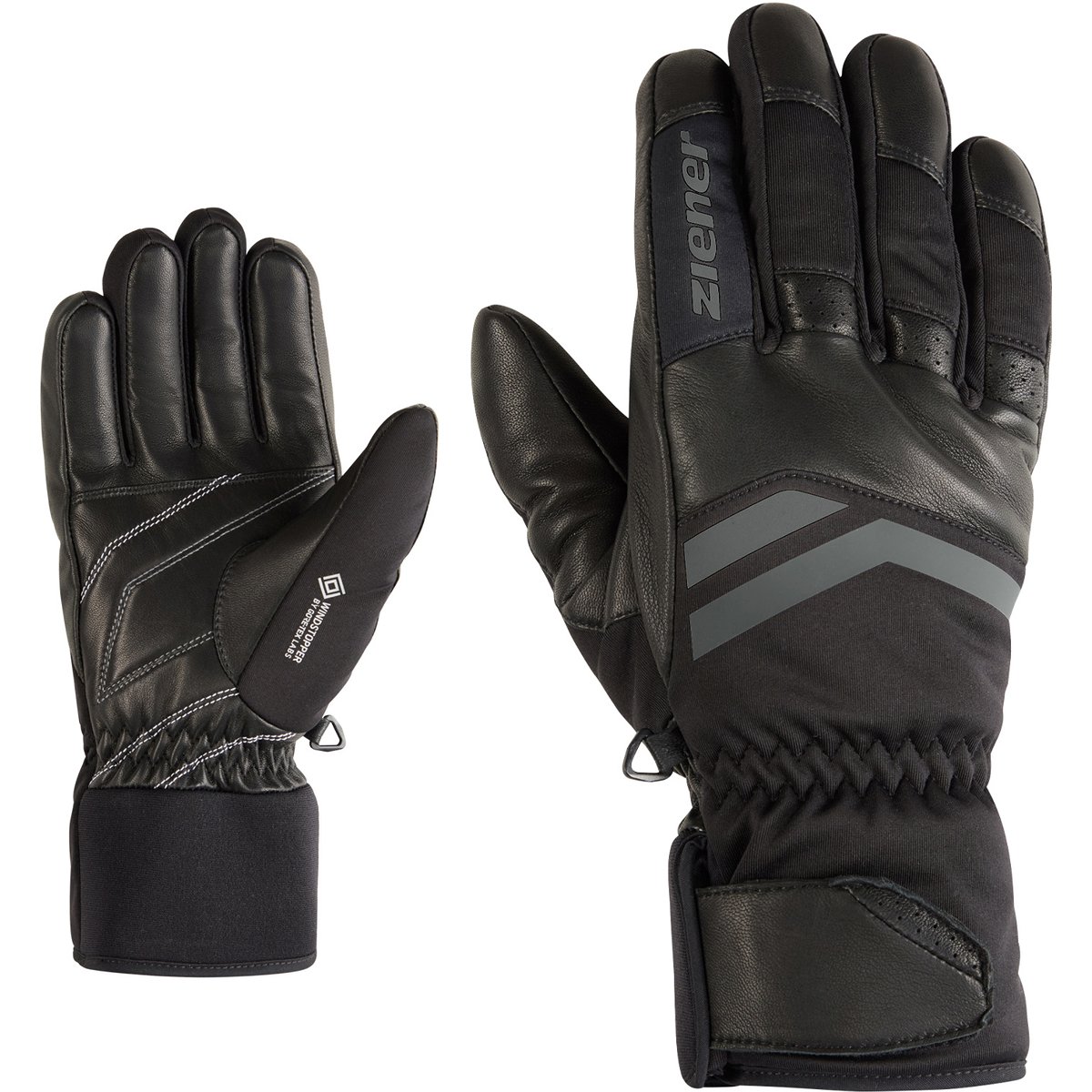 Ziener Gudwig-Z WS PR Skihandschuh Herren – black