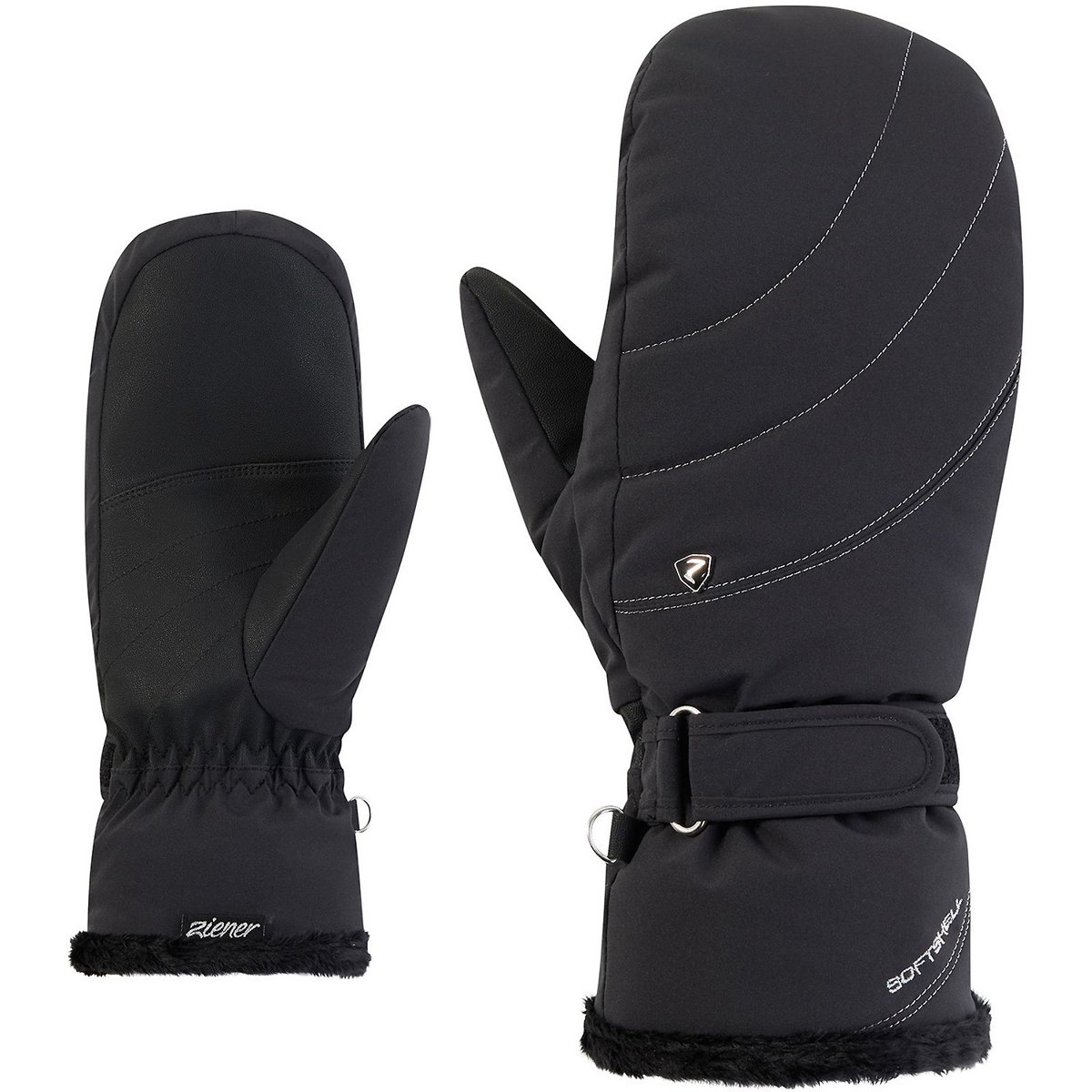 Ziener KEAKI-Z AS® PR MITTEN glove lady – BLACK